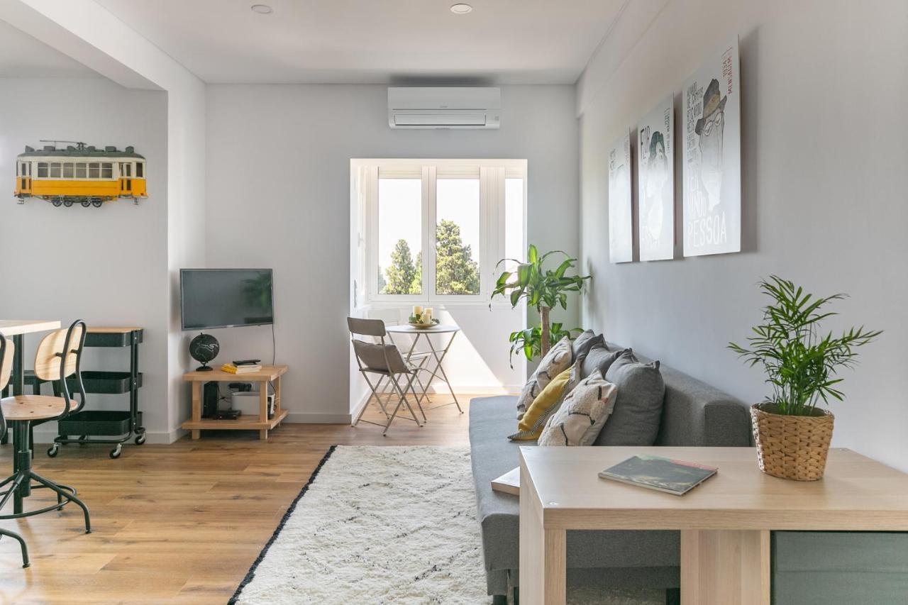 Spacious Apt Campo D'Ourique with AC Lisboa Extérieur photo